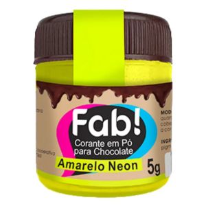 COR EM PO P CHOCOLATE ART ALIM AMARELO NEON 5G FAB100002224274_1